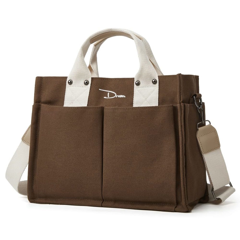 Canvas Tote Bag Purses Large Canvas Work Shoulder Bags Casual :D